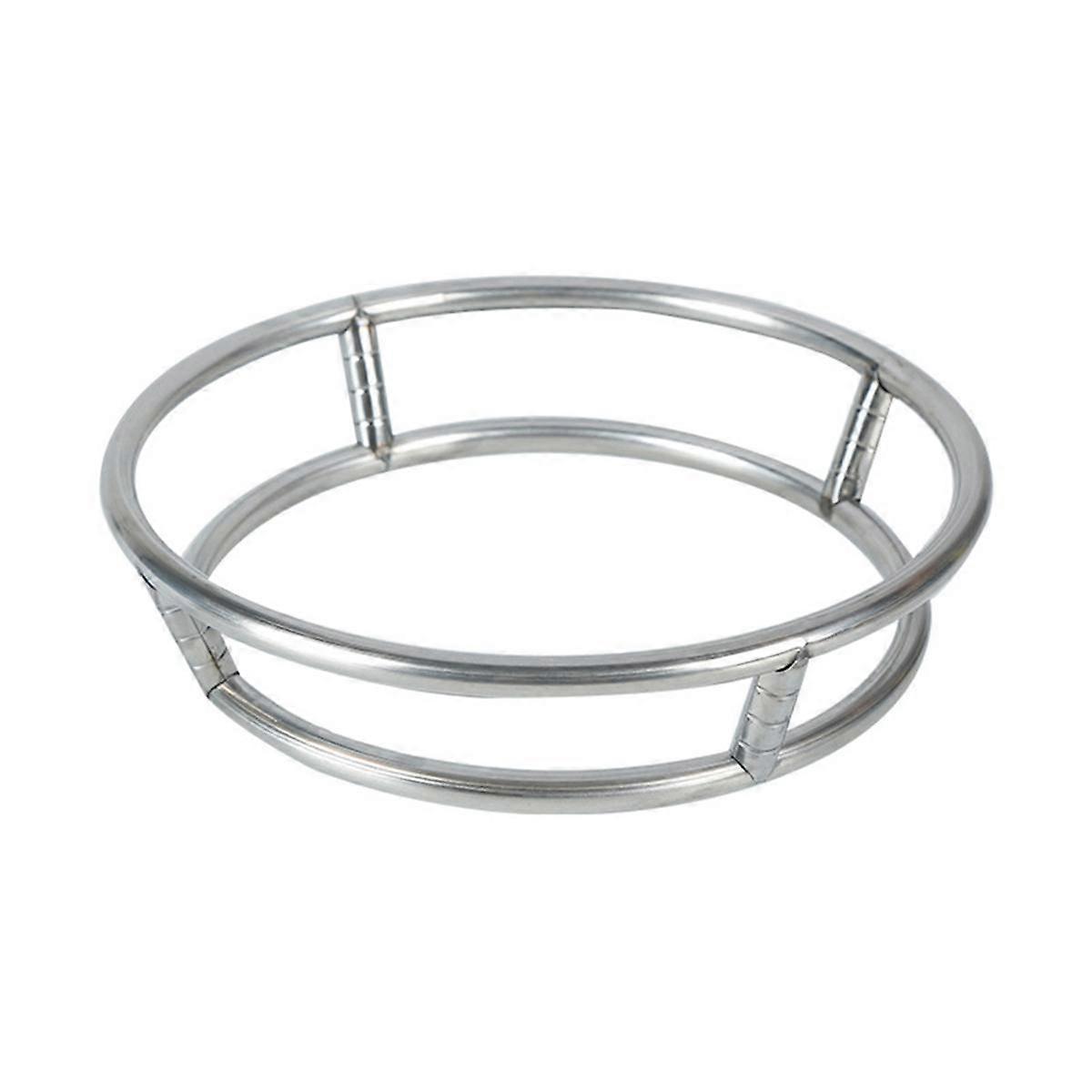 Wok Stainless Steel Wok Ring Pot Rack Burner Grate Replacement Wire Insulated Pot Mat Stand for Kit
