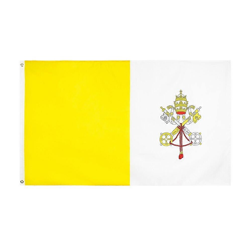 90x150cm Vaticaanse vlag
