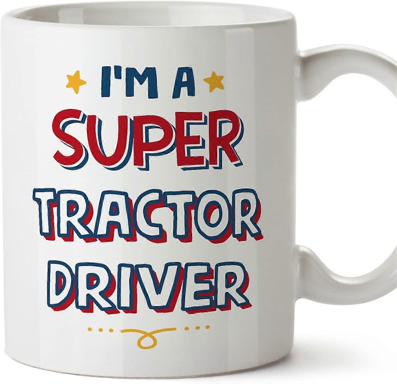 トラクタードライバーマグカップ私は同僚への超面白い贈り物ですセラミック11オンスマグカップ