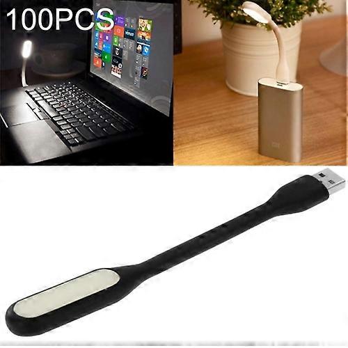 100 PCS Portable Mini USB 6 LED Light