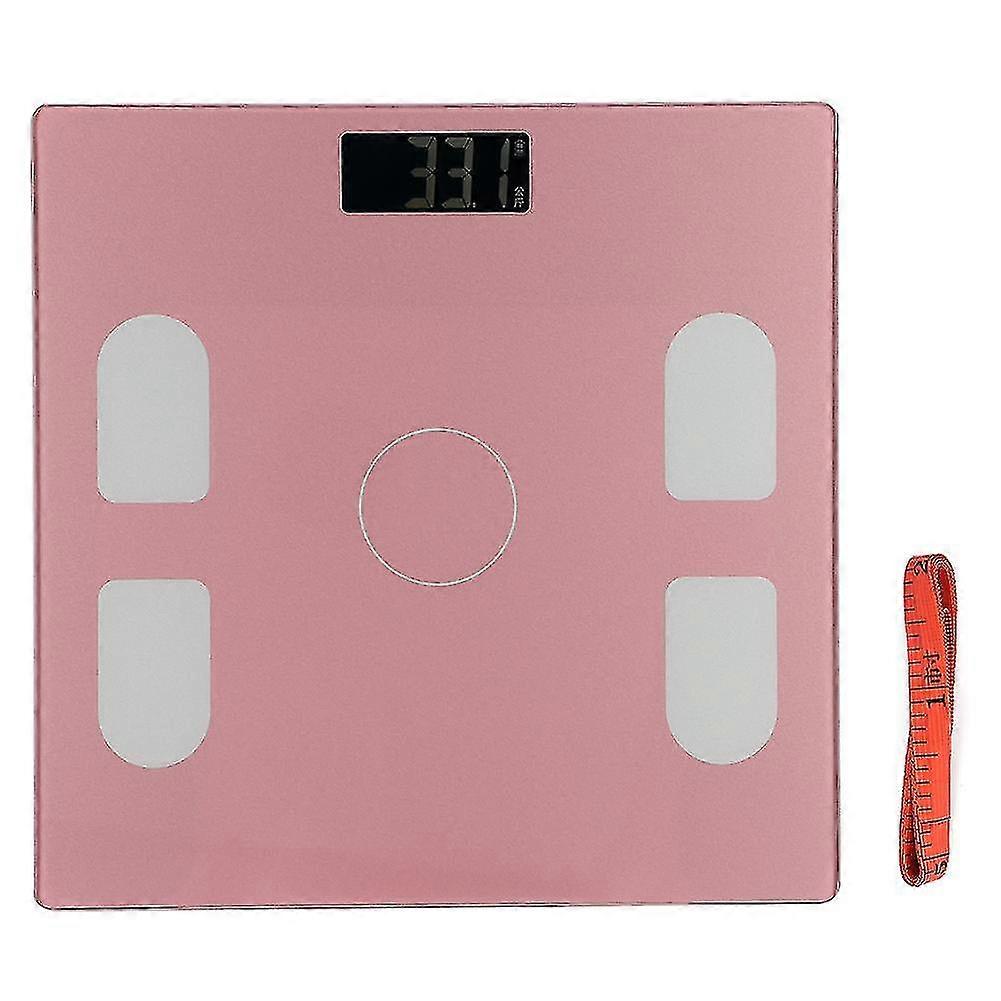 Bluetooth Multifunction Electronic Scale Bmi Bathroom Digital Body Health Analyzer Fat Measures Weight