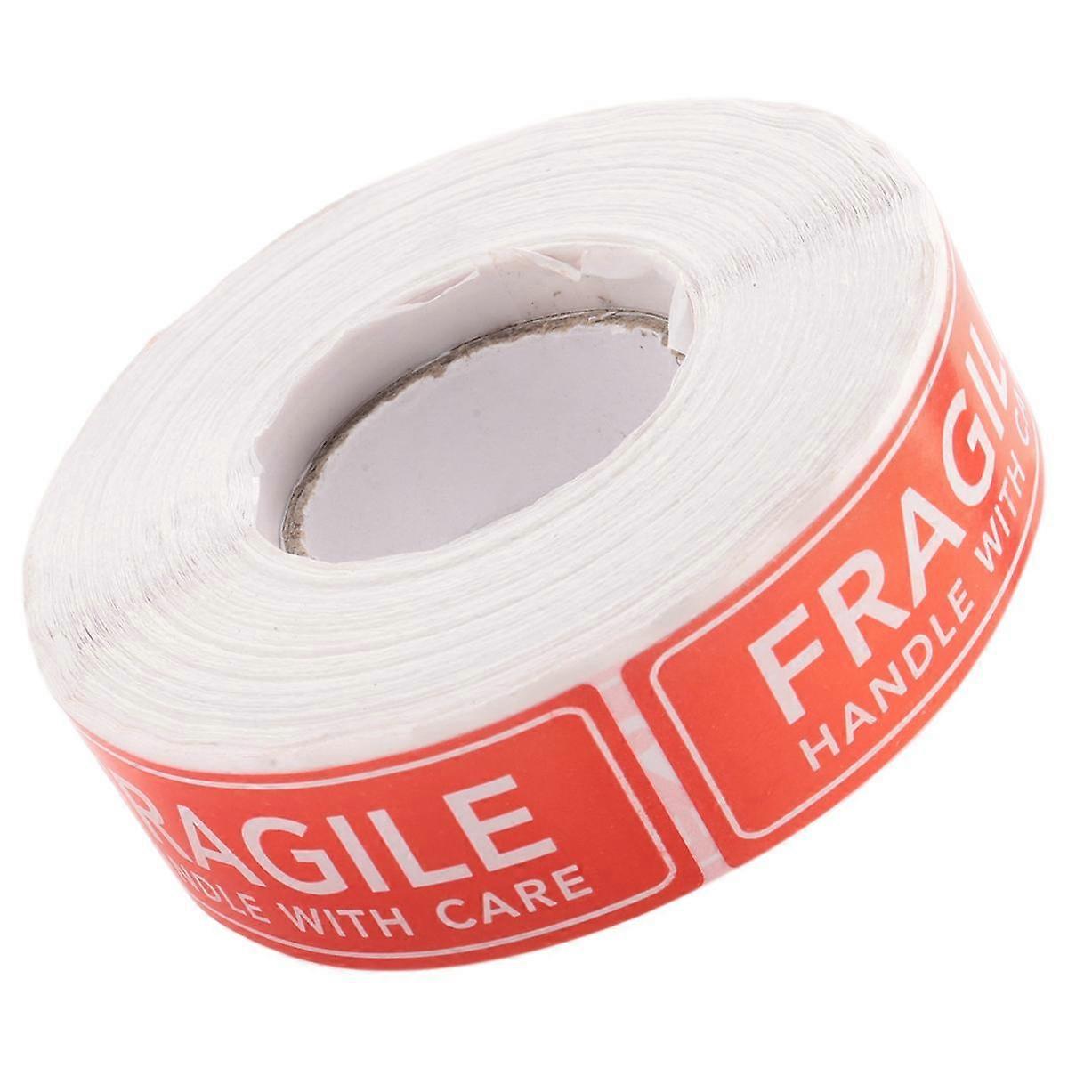 1 Roll/500Pcs Fragile Stickers - Fragile Handle with Care Labels - for Moving, Shipping, Mailing