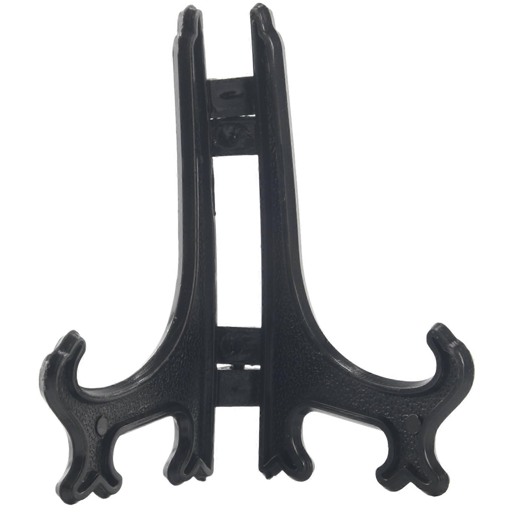48 Pieces Easel Stands 3 Inch Plastic Plate Stand Holder Display Picture Easel Stand for Display Pi