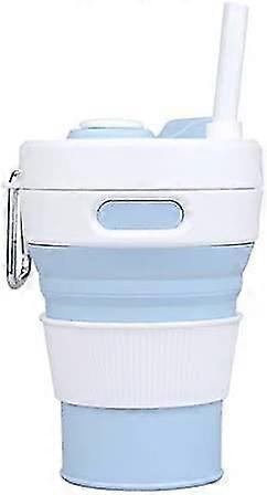 Collapsible Coffee Cup, Portable Foldable Travel Mug, 15.8oz/450ml Dur