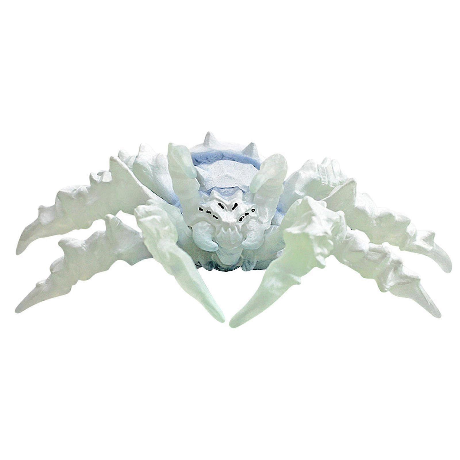 Simulation Insect Ice Spider Model Web Game Animal Hand-made Tricky Spider Ornament