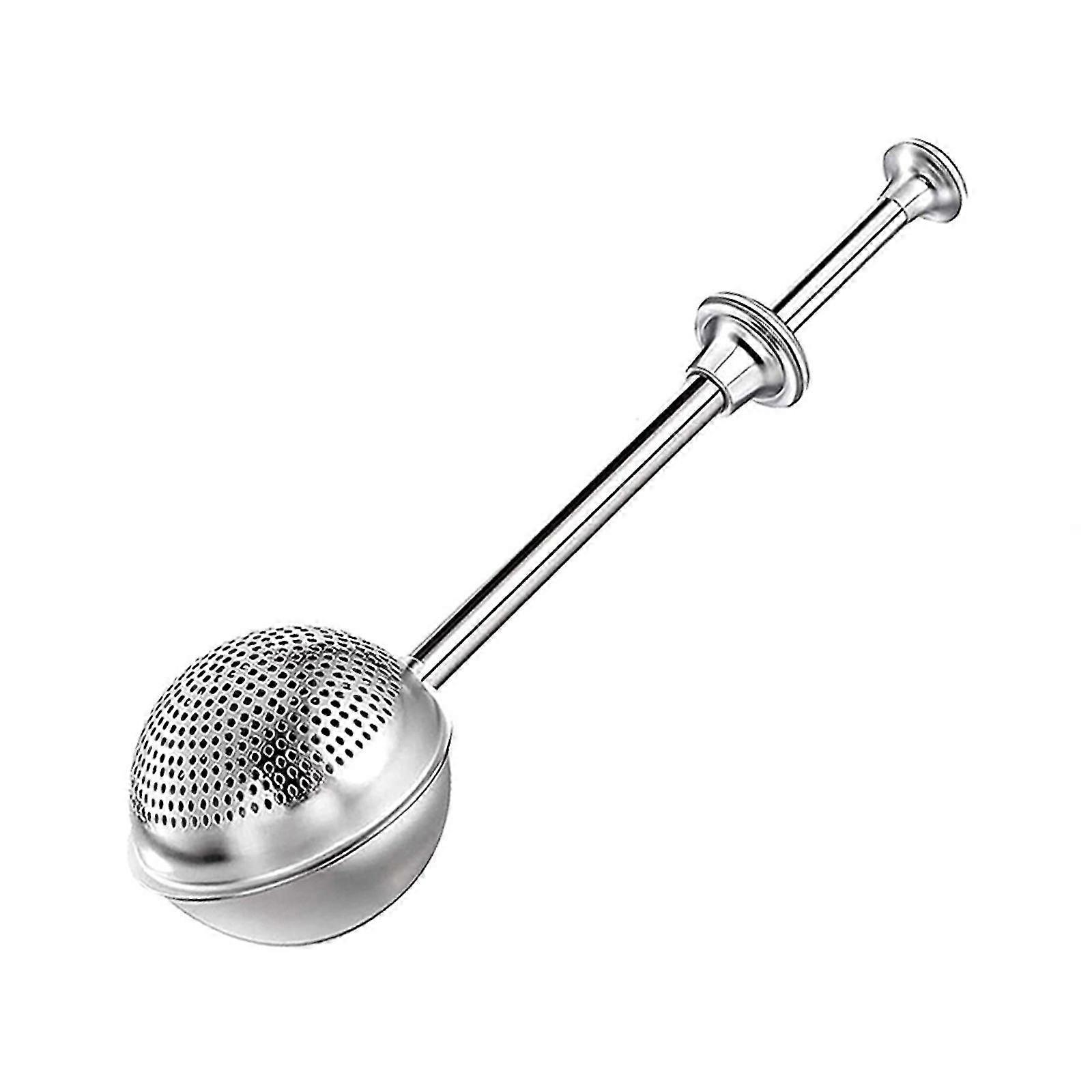 Stainless Steel Duster Strainer Spring Stick Powdered Sugar Baking Tool