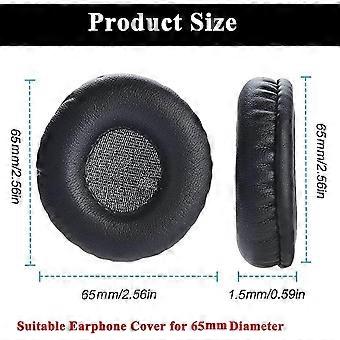 REPLACEMENT FOAM PAD CUSHIONS FOR HEADPHONES - 1.5\" DIAMETER - High...