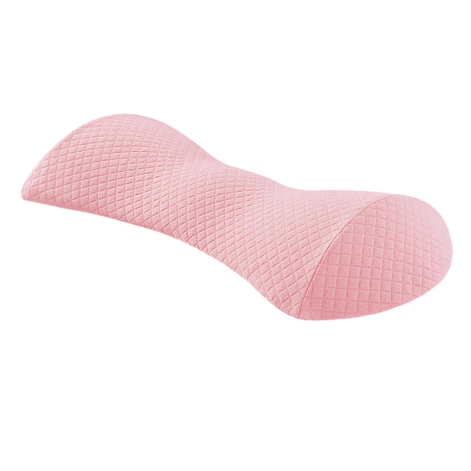 Waist Pillow Memory Foam Lumbar Support Pillow Pressure-relieving Pregnant Waist Support Cushion for Home Bed