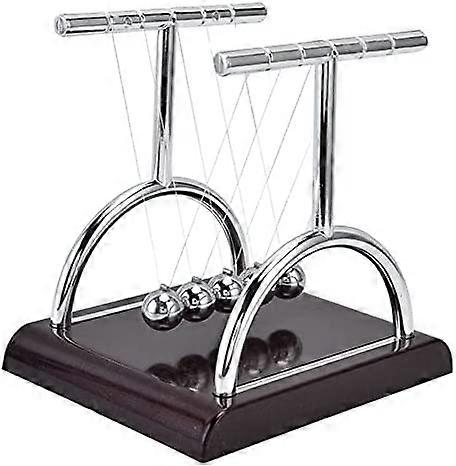 Decompression Toy Plastic+Steel Ball Durable Interesting Swinging Ball for Home for Office for Study