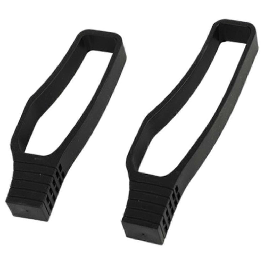 Protector de cadena de bicicleta de silicona anticaída Guía ajustable Protector negro