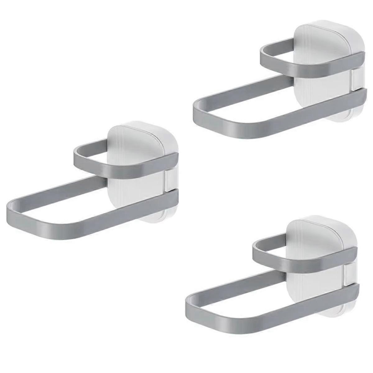 Multifunctional Clothes Hanger Storage Rack Punch-Free Wall-Mounted Double-Layer Foldable Clothes R