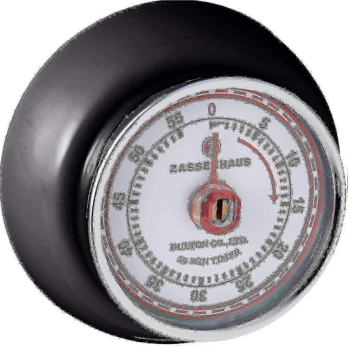 Magnetic Retro Kitchen Timer, Classic Mechanical Cooking Timer (red) -gt