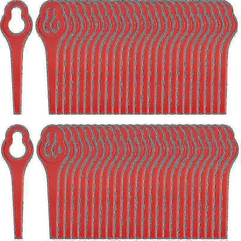 50pcs Λεπίδες Συμβατές Για Ferrex Aldi Far 20-i Edger, Ανταλλακτικές Λεπίδες Για Ferrex Cordless Edger Fg