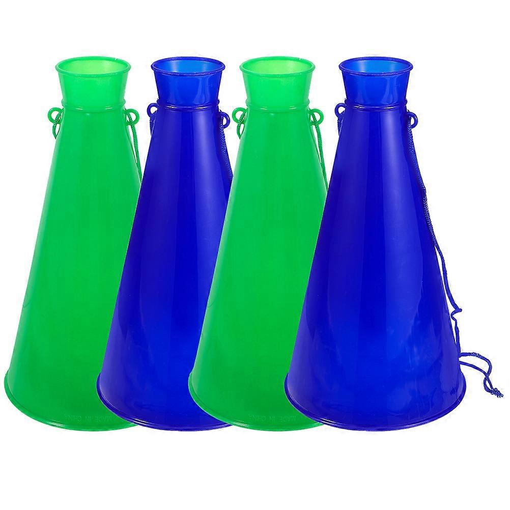4pcs Cheer Megaphone Party Accessory Cheer Megaphone Noisemaker Toy Party Noisemaker