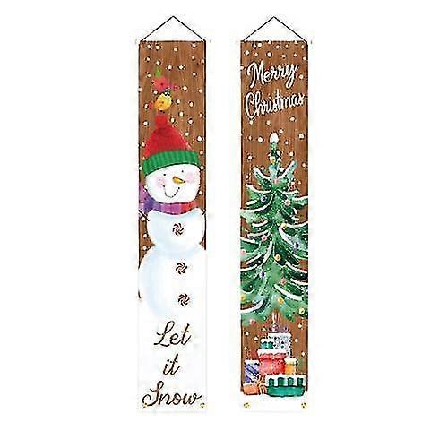Hanging Banners Merry Christmas For Wall