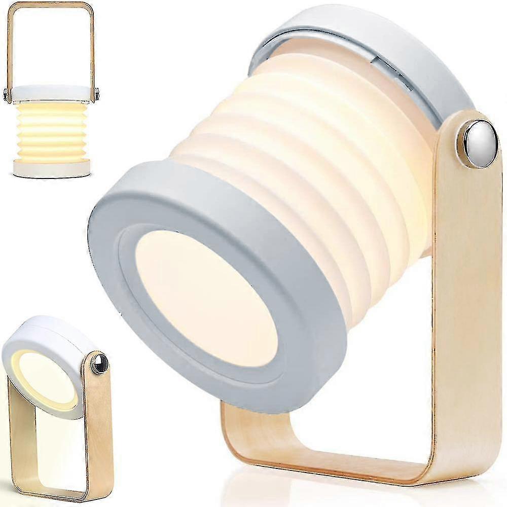 Folding Table Lamp, 4000mah Baby Safe Night Light Portable Table Bedside Lamper Touch Control Bedroom Lamper, 3 moduser Led