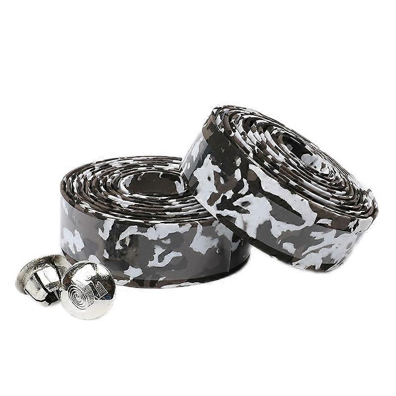 Camouflage Bicycle Curved Handlebar Straps