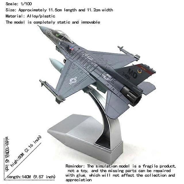 AF1 U.S. Air Force F-16C Fighter Diecast Metal Finished Aircraft Model F16C Drop shipping