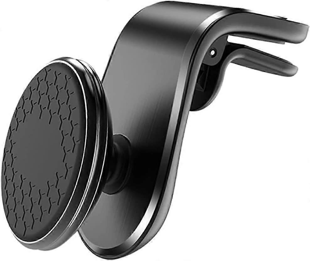 Magnetic Car Phone HolderBlack,Universal Auto Car Holder 360 Rotation Magnet Car Phone Holder and One Release Button for 4.7-6.7 Inch Smartphones and