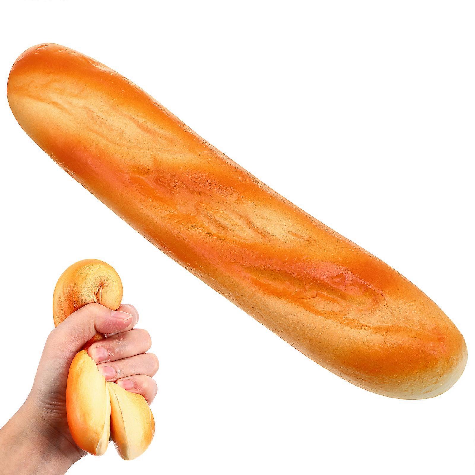 Fake Bread Artificial Bread Simulation Food Model Decoration Kitchen Prop (Baguette)