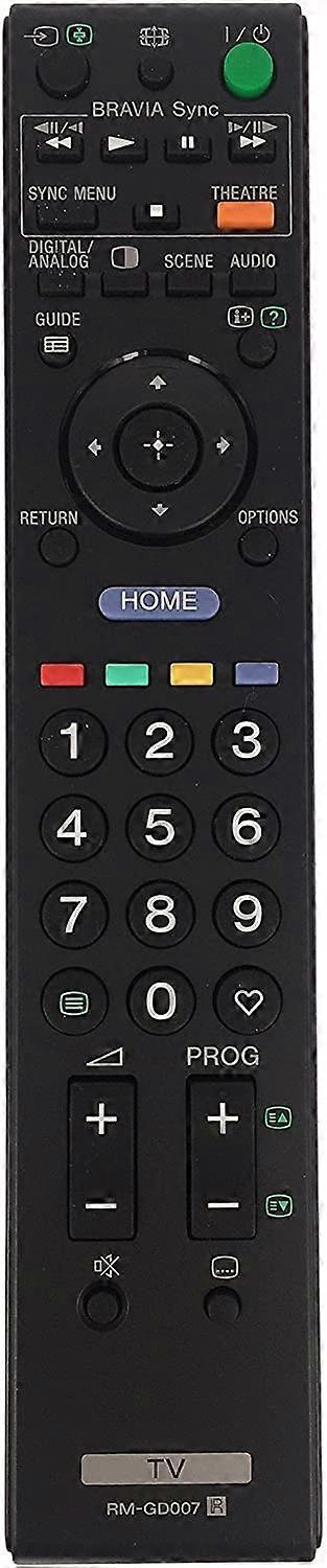 RM-GD007 Remote Control for Sony LCD TV Bravia TV Audio Replaces RM-GD004 KDL-32V5500W