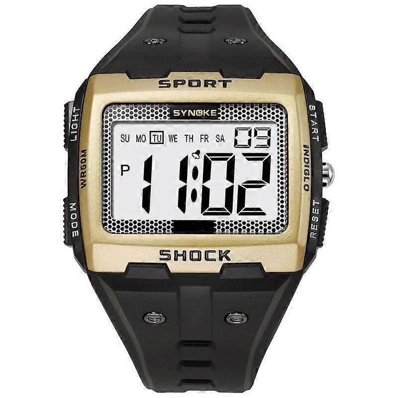 Armbanduhr Uhr GroÃƒÂŸe Zahlen Sprechende Funk-Armbanduhr Weiß