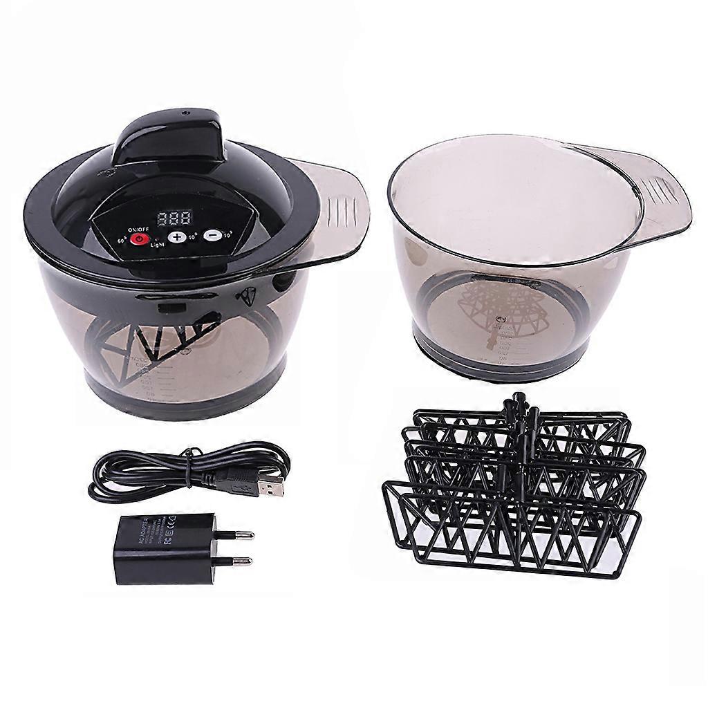 Electric Hair Cream Automatic Mixer Mixing Bowl Color Paste Blender Dyeing Stirr
