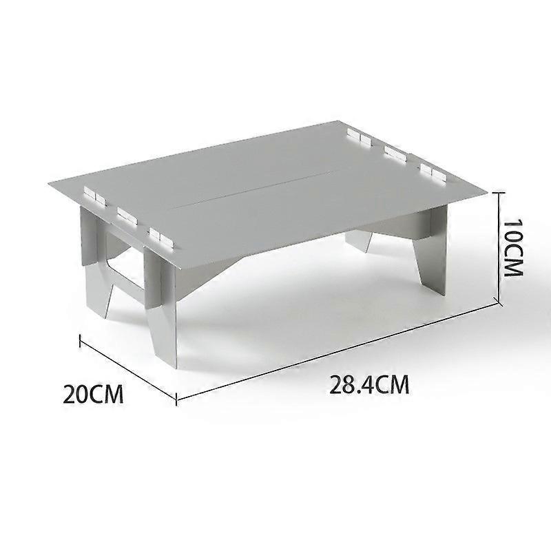 Ultra-light folding table for outside, mini portable table, aluminum alloy coffee table, removable handles, picnic tent table, new