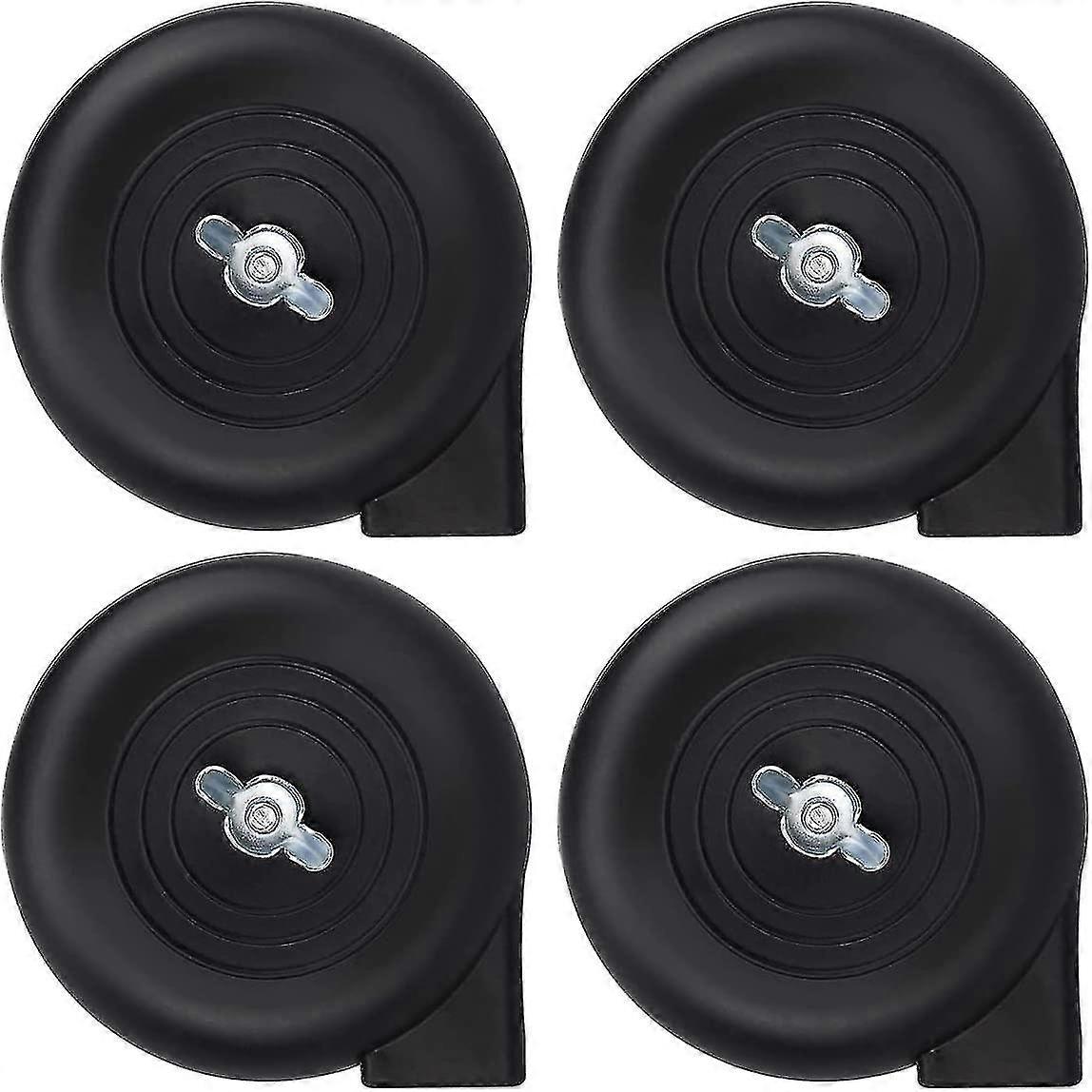 4pcs Compressor Muffler Filter,20mm Compressor Muffler Thread Muffler Exhaust Filter