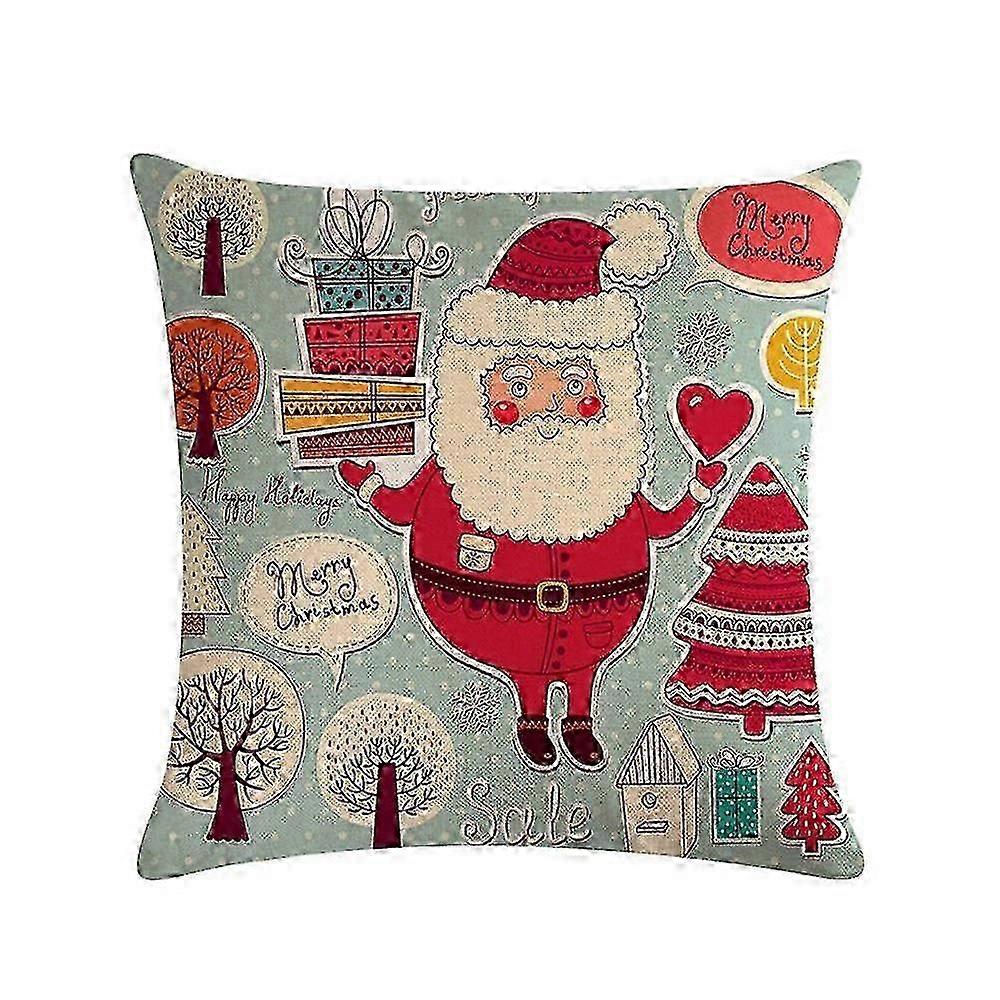 1pc Santa Claus Pillowcase