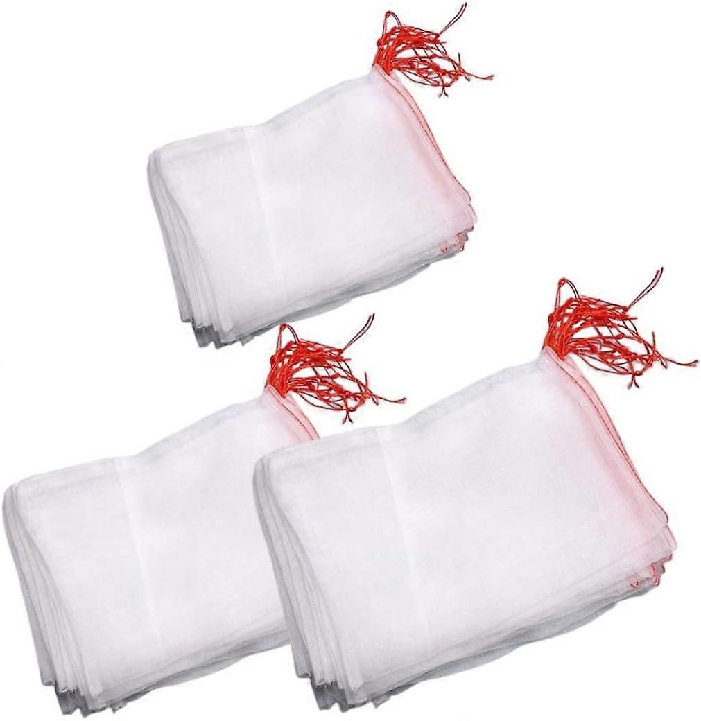 Fruit Bag Fruit Mesh Net Fruit Bag with Drawstring Drawstring for Garden 150pcs
