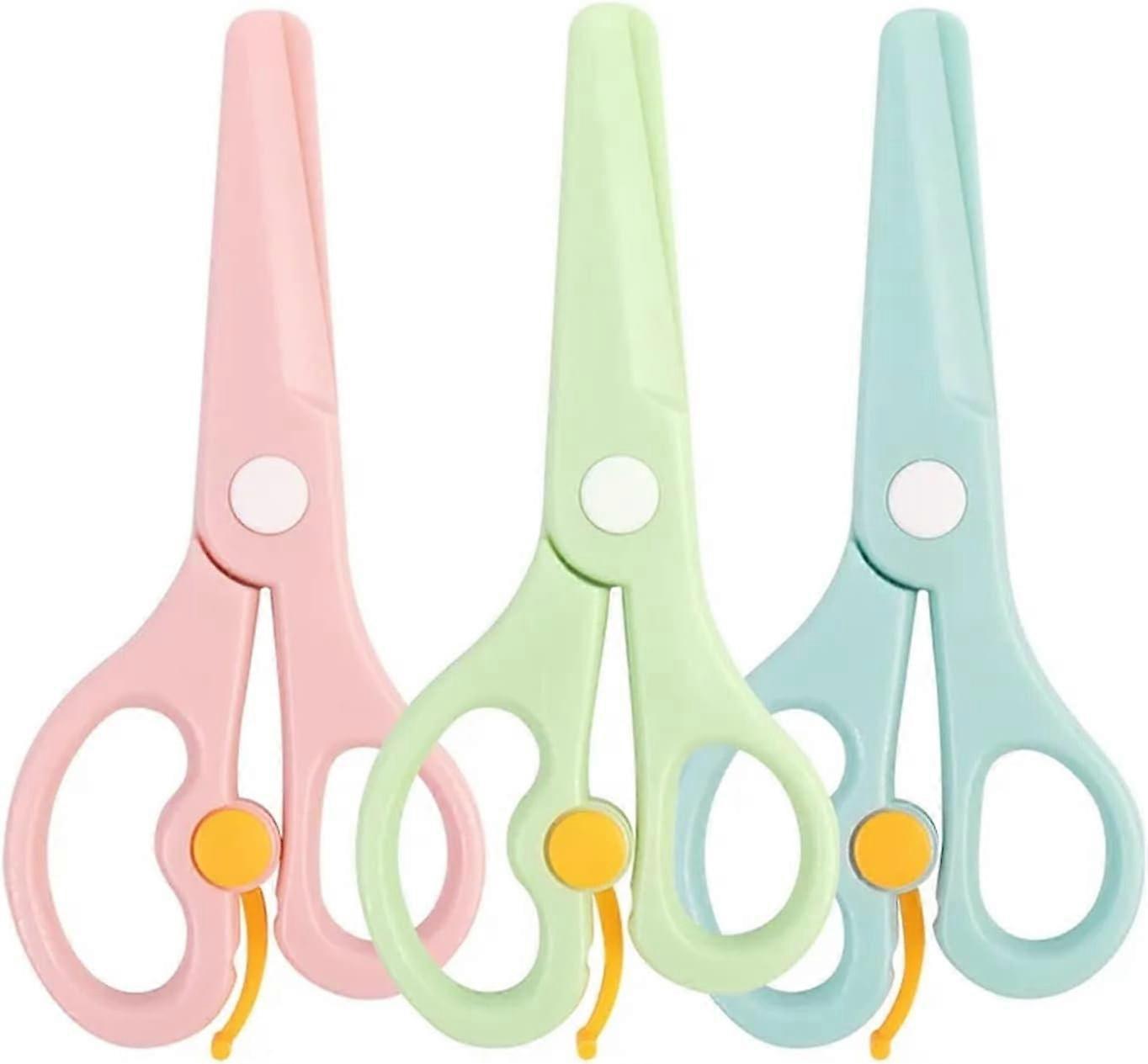 Child Scissors, Safety Scissors, Pinking Scissors, Child Scissor, Safety Edging Scissors, Kids Scissors School Scissors, for Scrapboo