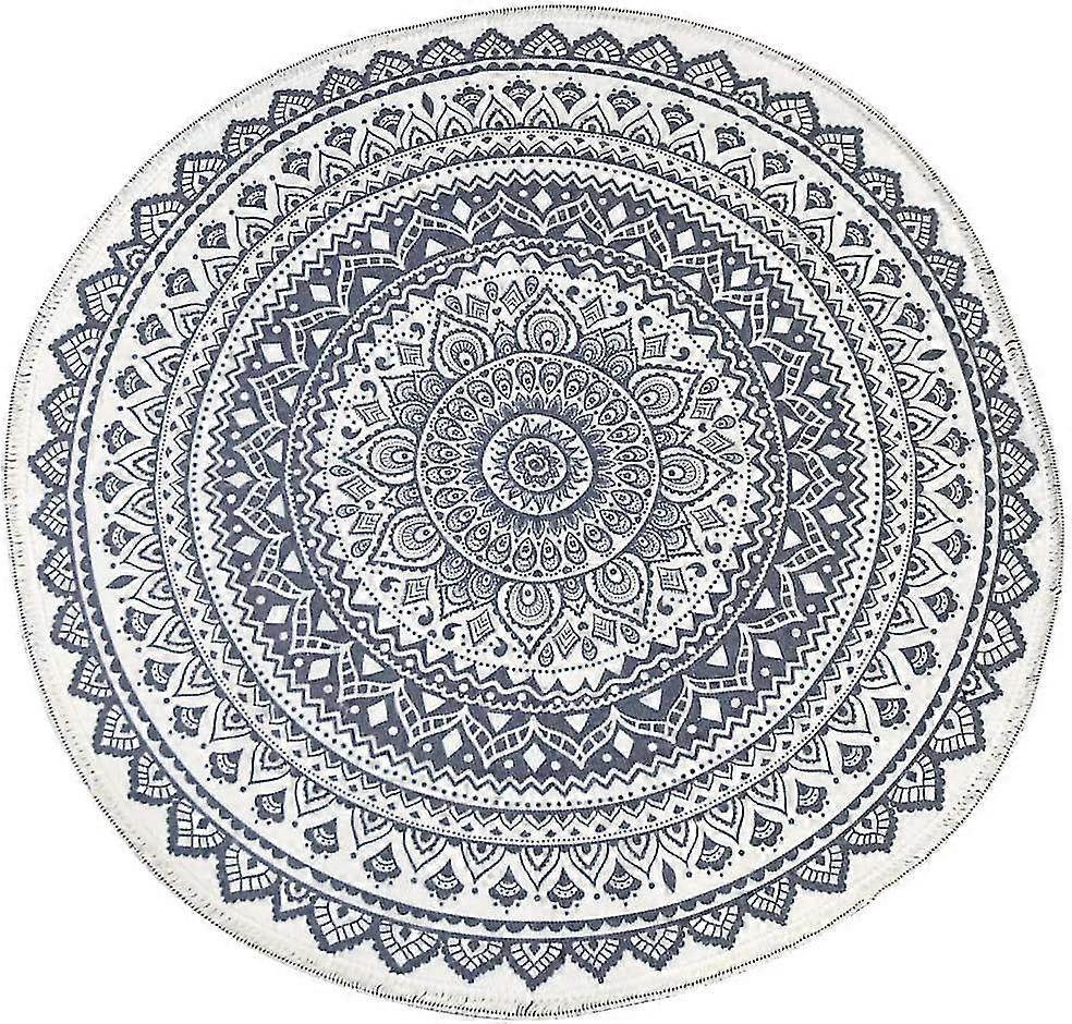 Ltcmfc  Round Printed Woven Thin Boho Style Round Compatible With Living Room Bedroom