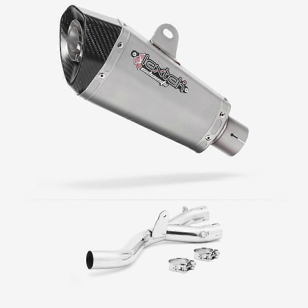 Échappement Lextek Slip-on en acier inoxydable 210mm pour Yamaha MT-10 16-