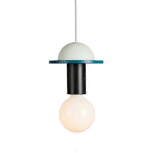 Houten LED hanglamp