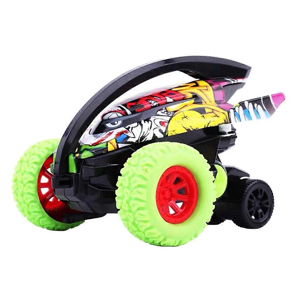 Fine Novelty Pull Back Car Stunt Tipper Drift Racing Vehicle