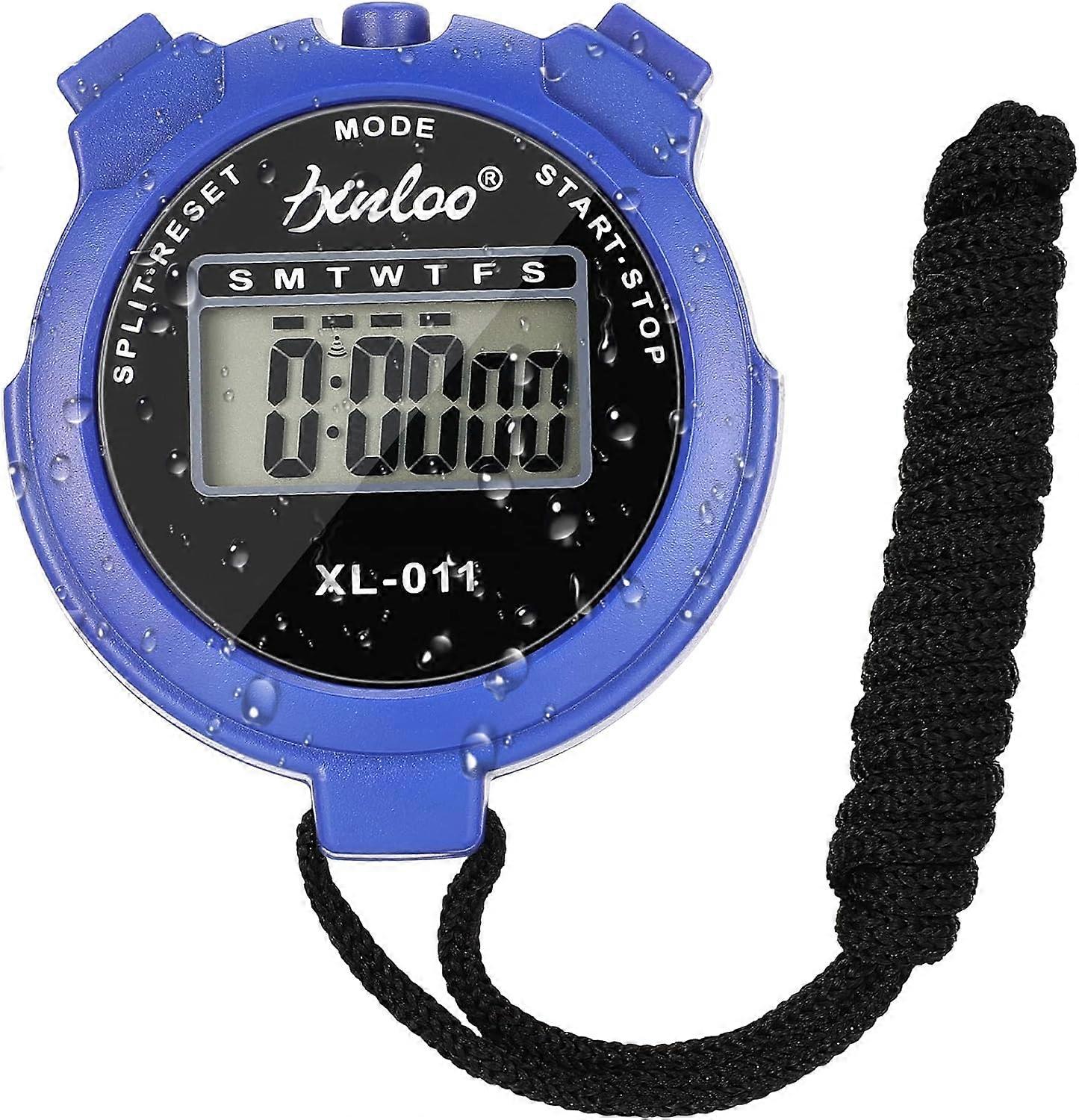 Stopwatch Timer Digital Sports Referee Watch Handheld Stop Watch ABS Interval Training Timer Outdoor Digital Timer