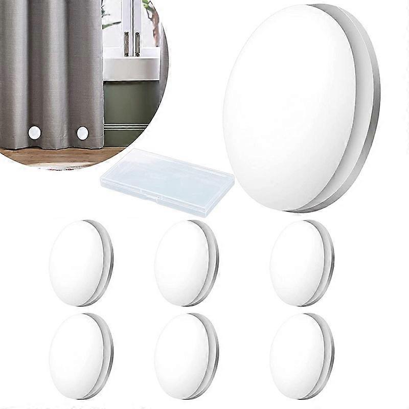 Magnetic Curtain Weights, Heavy Duty No Sew Shower Curtain Magnets 6 Pack