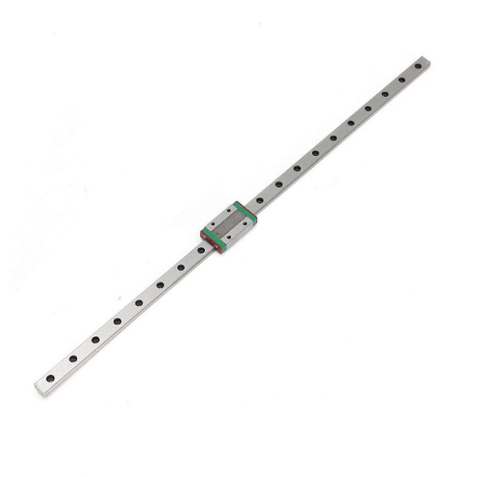 MGN12 MGN12H Guide Sliding Block Miniature Strong Bearing Bearing Steel High Hardness Linear Slide Rail for 3D Printer QinHai