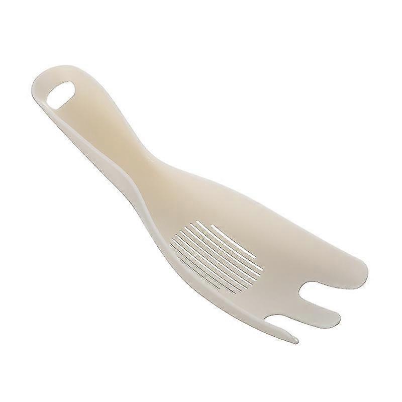 2 Pcs Creative Plastic Pot Strainer Drainer Multifunction Rice Wash Spoon Colander