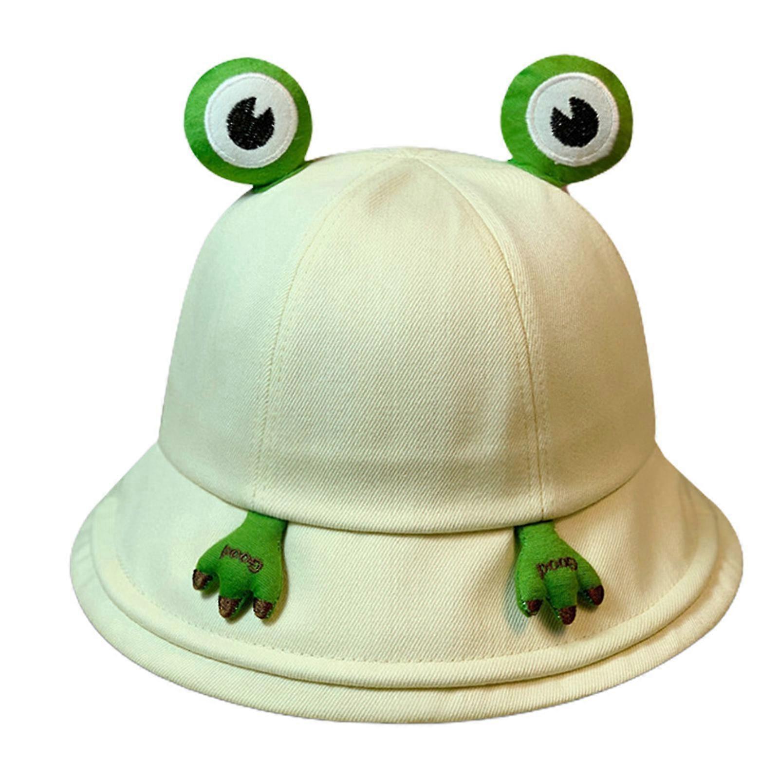 Cartoon Element Cotton Bucket Hat Multicolor Foldable Wide Brim Hat Cap Unisex