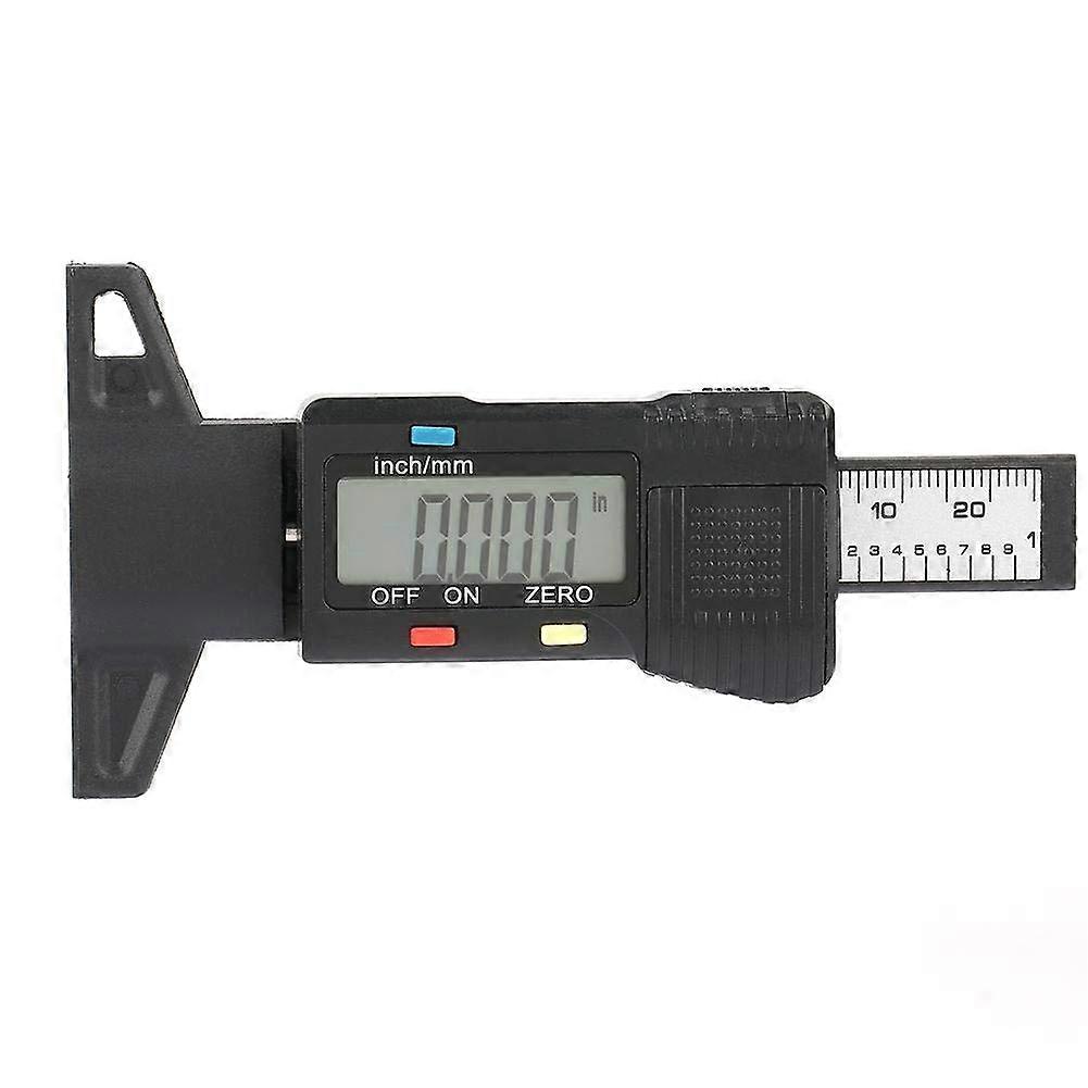 11.56.52cm Digital Tread Depth Gauge, Tire Thread Test Gauge with LCD Display for Cars, Trucks