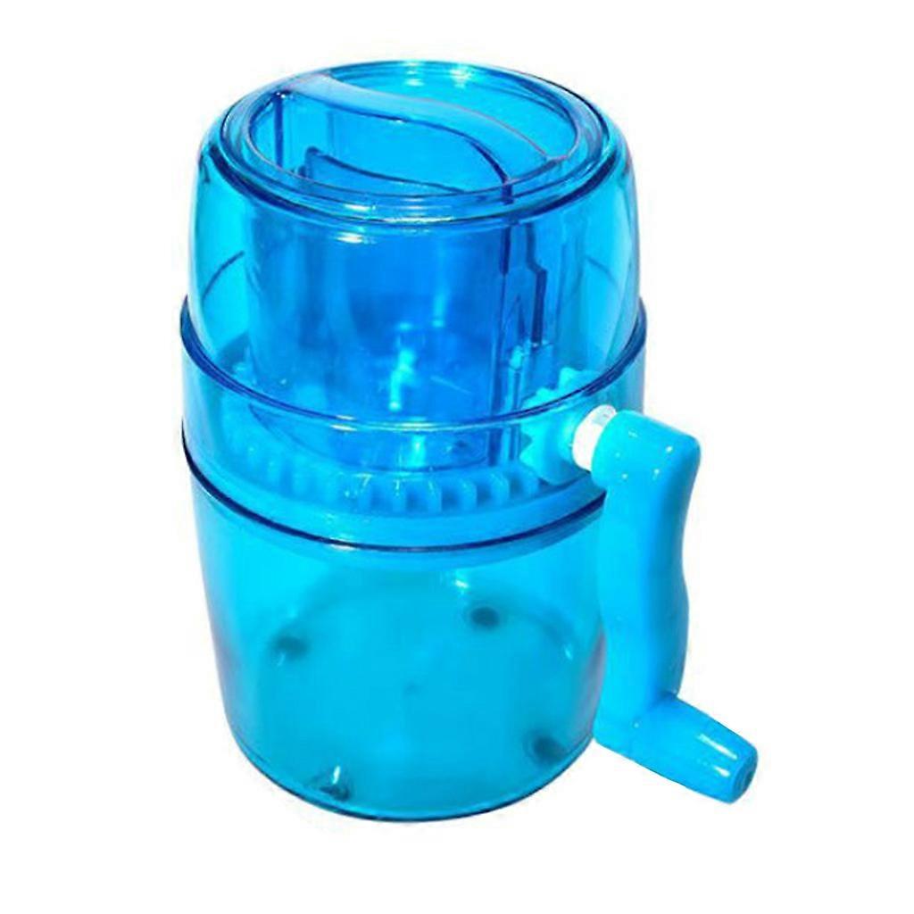 Manual Ice Crusher Hand Crank Shaver for Making Drinks Household Snow Cone