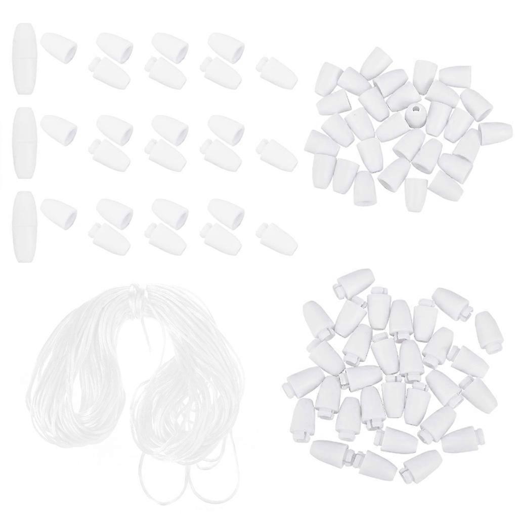 fermoir détachable pour longe perle baril connecteurs fermoir de collier en plastique
