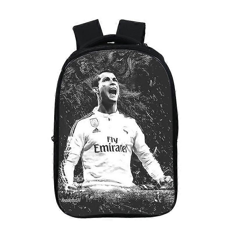Piłka nożna Crowe Around Ronaldo Wzorzysty plecak Tornister Bezpieczny i najwyższej jakości