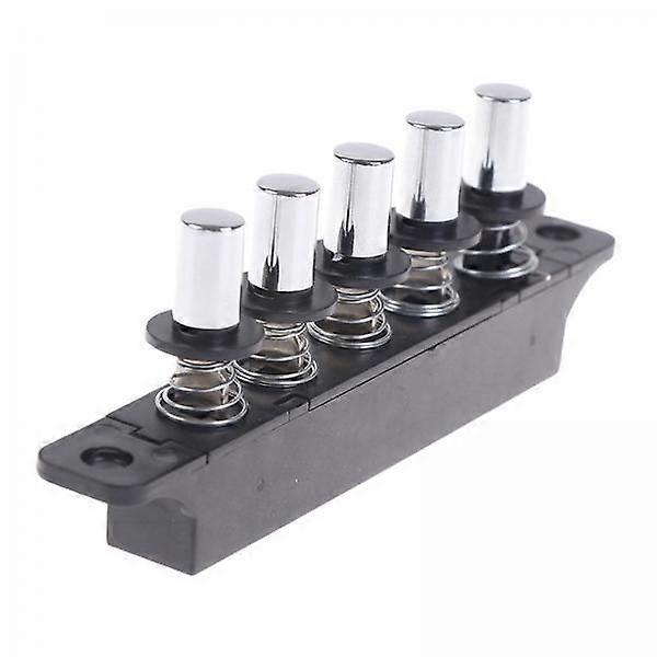 5xRange Hood Keyboard Switch 5 Button Accessories Range Hood Pushbutton Switch