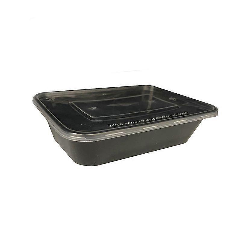 Thickened Disposable Fast Food Box Lunch Box Rectangular Plastic 750ml/1000ml Takeaway Lunch Box