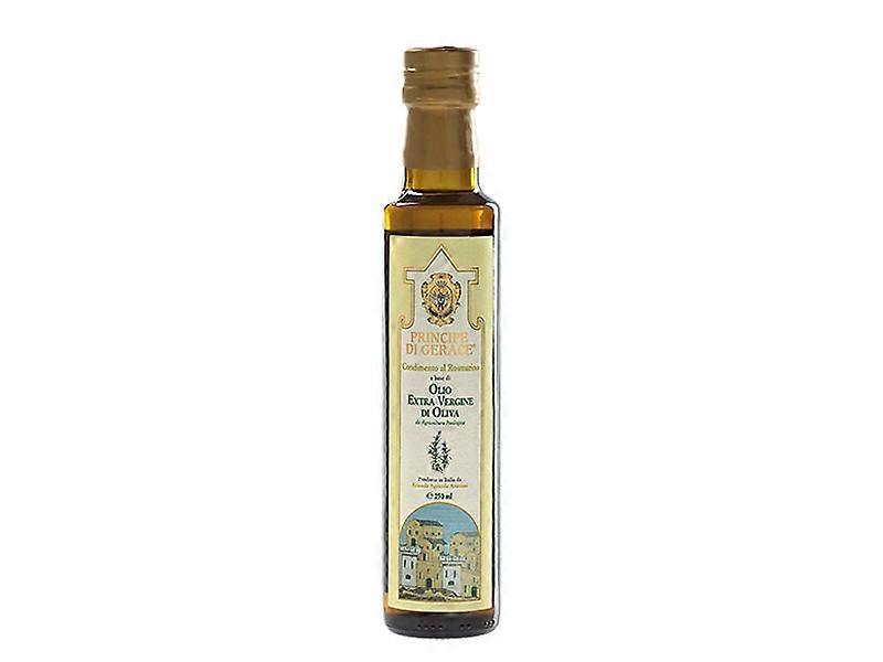 Organic condiment based on extra virgin olive oil flavored with Rosemary