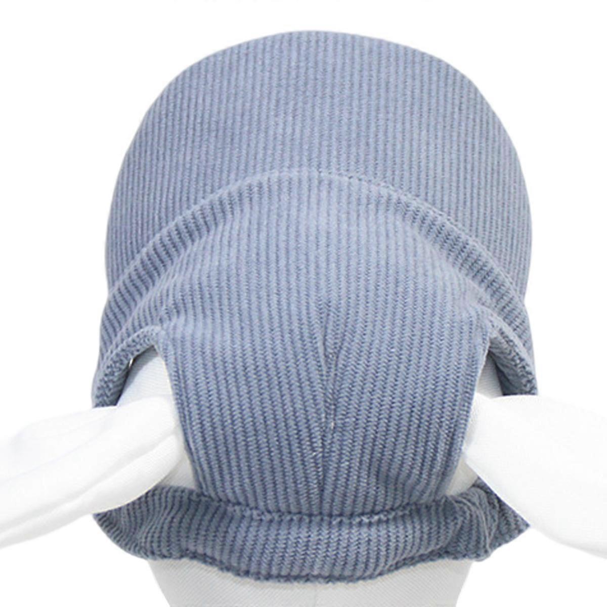 ブルーMドッグサンハットファッションカジュアルUVプロテクション通気性耳穴調節可能なペット帽子屋外旅行キャンプ用