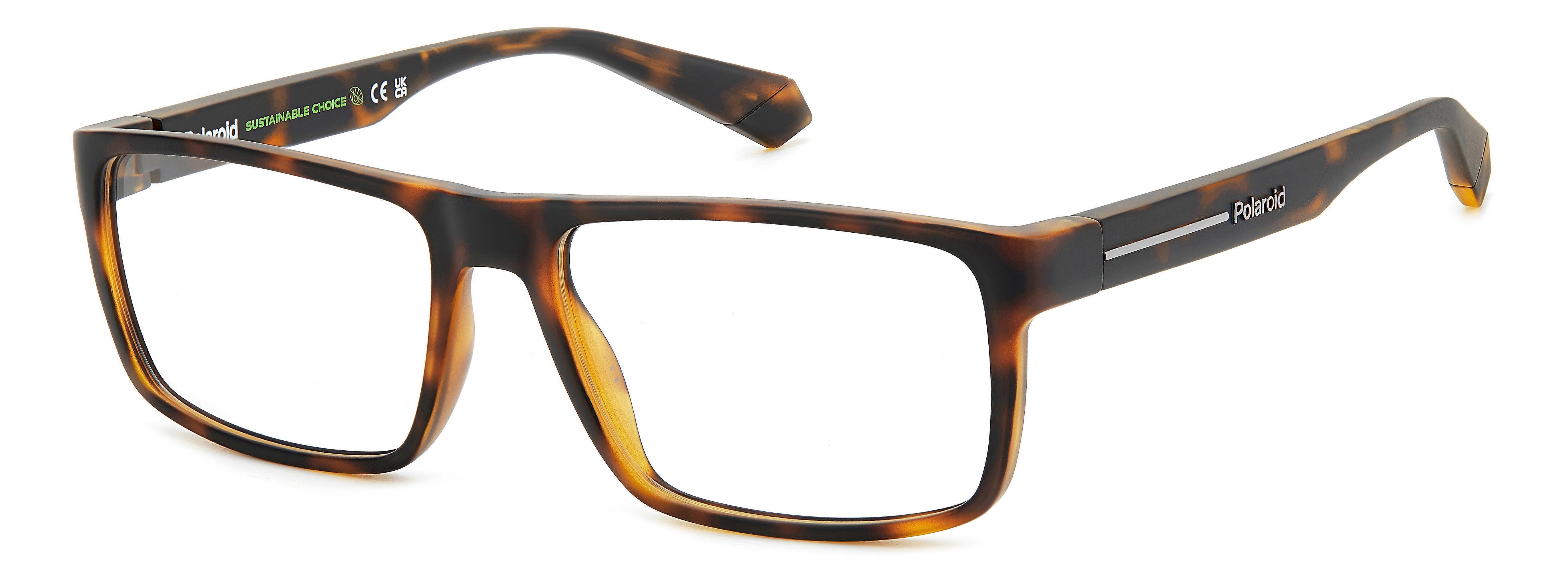 Eyewear Frames POLAROID PLD D532 N9P MATTE HAVANA 57/17/140 UNISEX